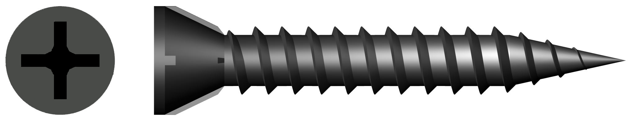 3.9x30mm Magazinierte Schnellbauschraube für Fermacell, 1.000 Stück