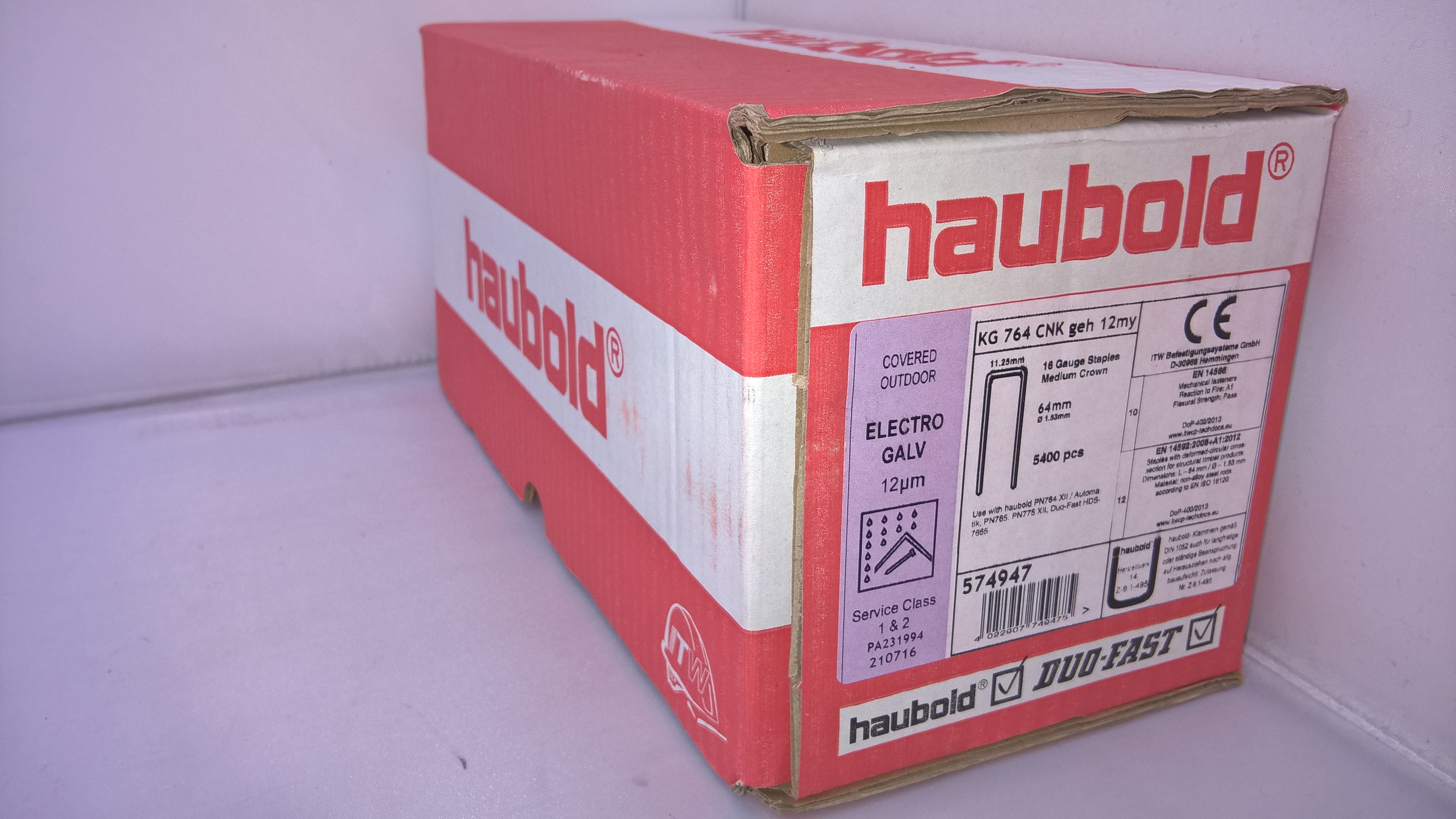 Haubold Klammern KG 764 CNK/H - 5400 Stück