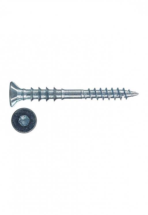 6 x 60mm Justierschrauben TX-25 verzinkt