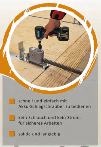 Der flachste Holzrahmenbautisch nur 3 cm hoch