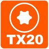 4,2x45mm magazinierte Holzbauschraube, gelb verzinkt, Torx20, 1.000 Stück