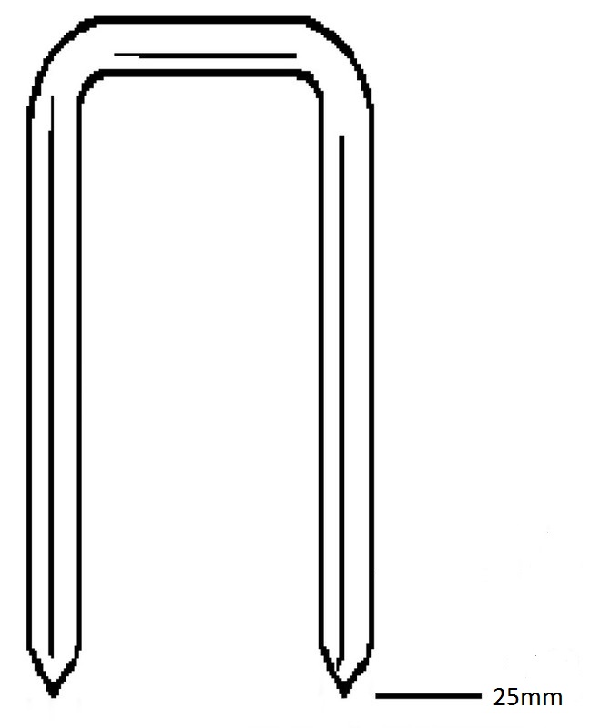 Haubold Klammern KG 728 CDNK/H - 7500 Stück