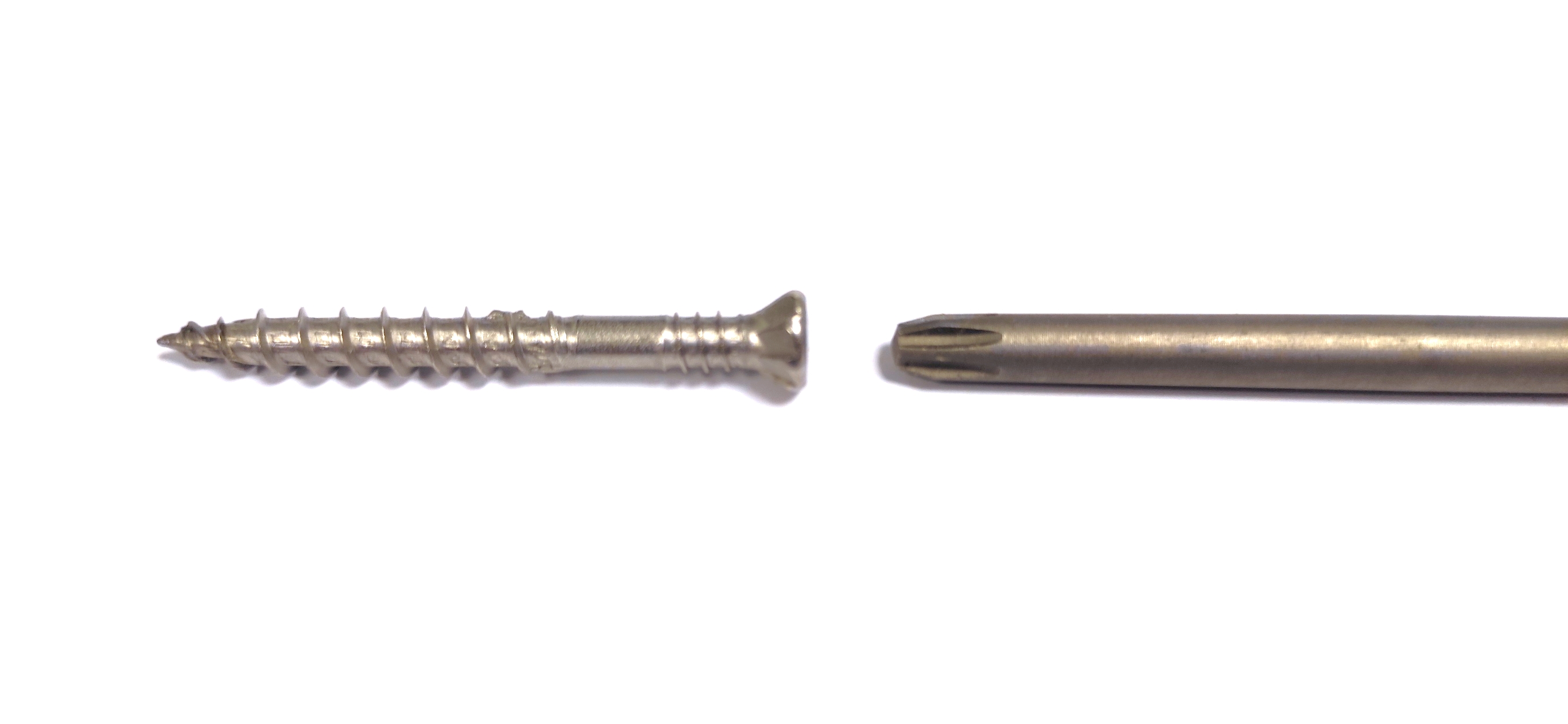 5,5x50, Holzbauschrauben rostfrei A4, 7mm Kopf, SFD25, magaziniert, 1000 Stk