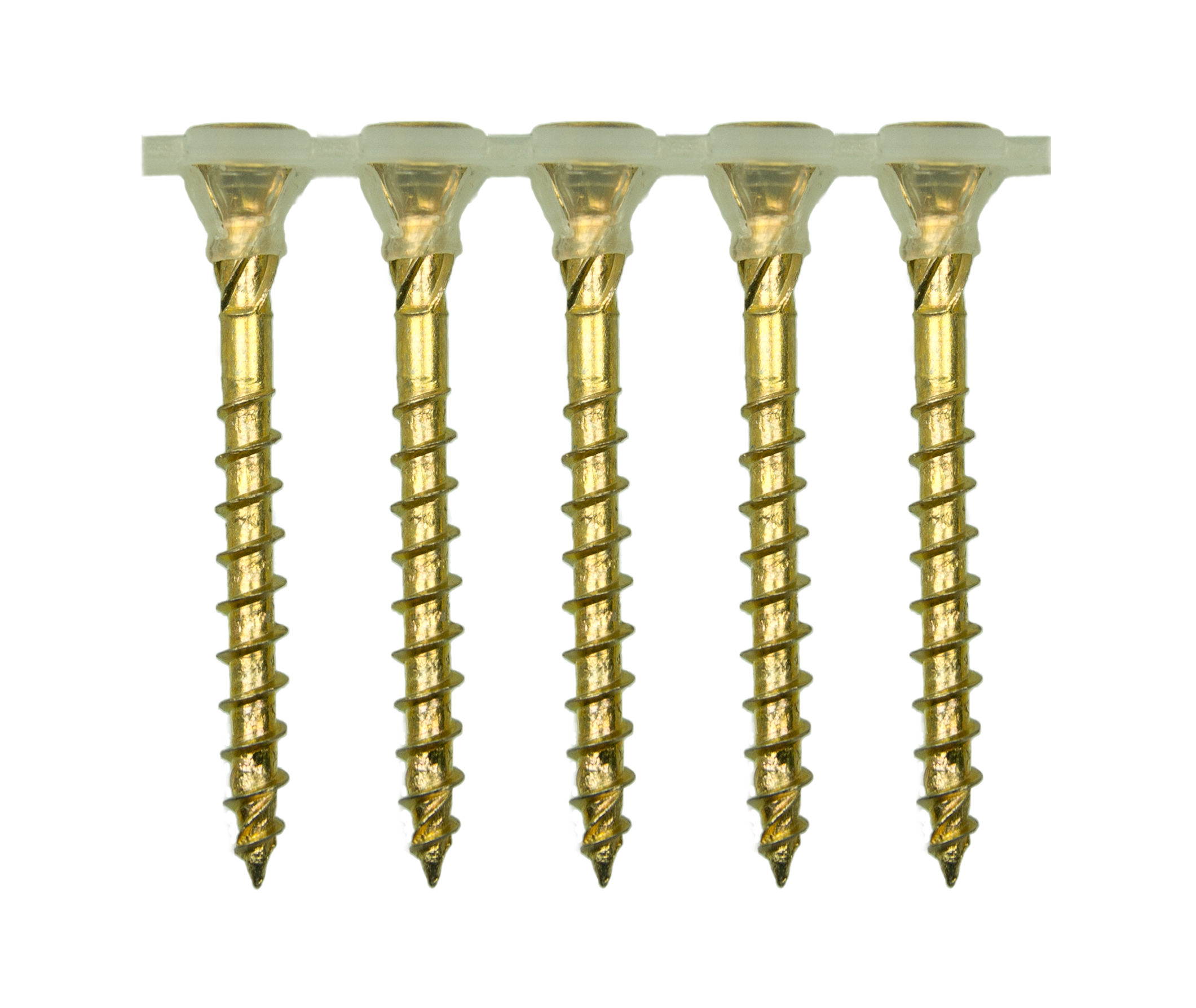 4,2x30mm magazinierte Holzbauschraube, gelb verzinkt, Torx20, 1.000 Stück