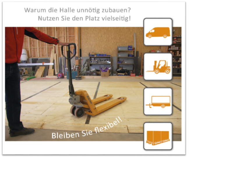 Der flachste Holzrahmenbautisch nur 3 cm hoch
