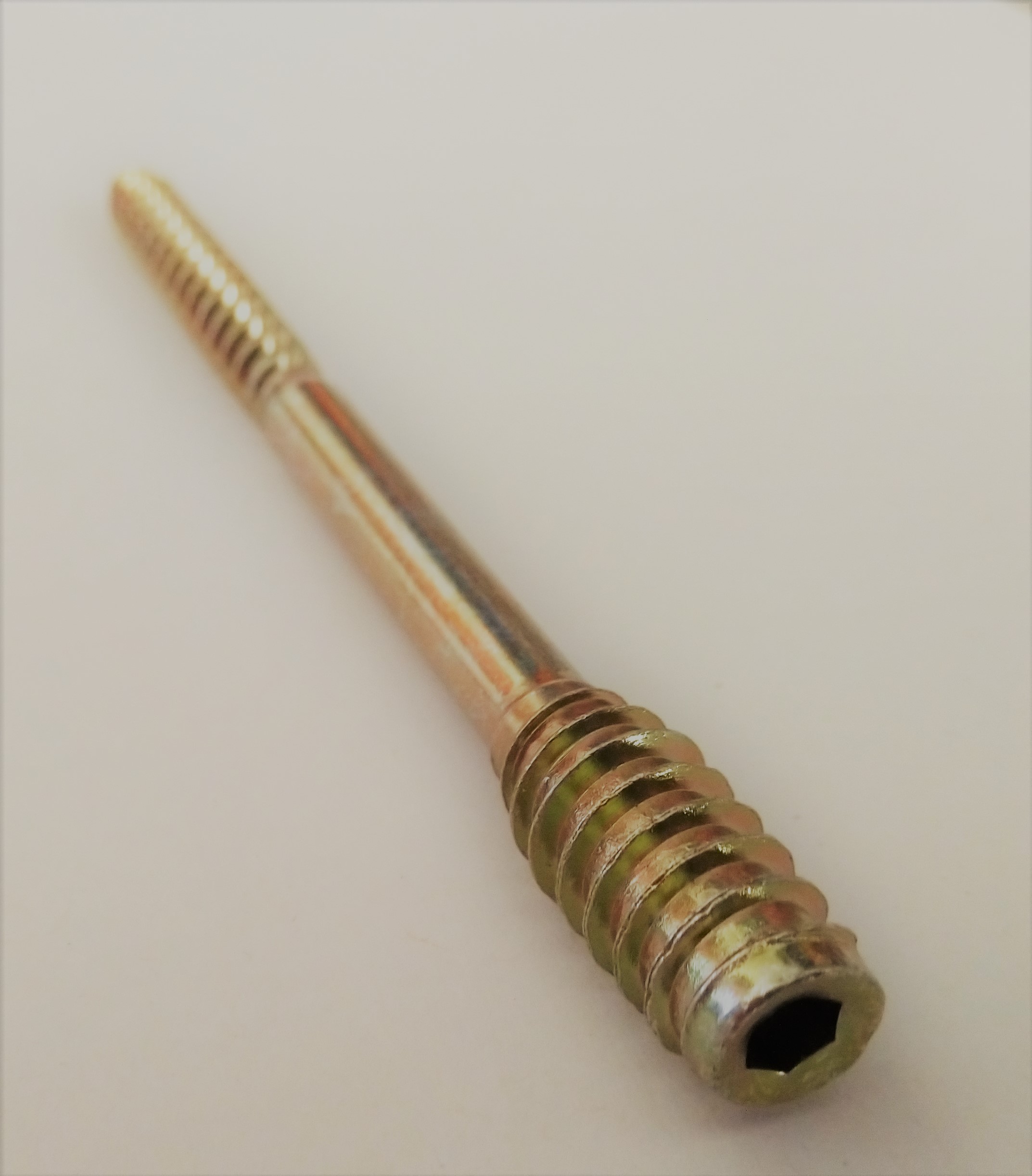 6 x 120mm Distanzschrauben mit Innensechskant