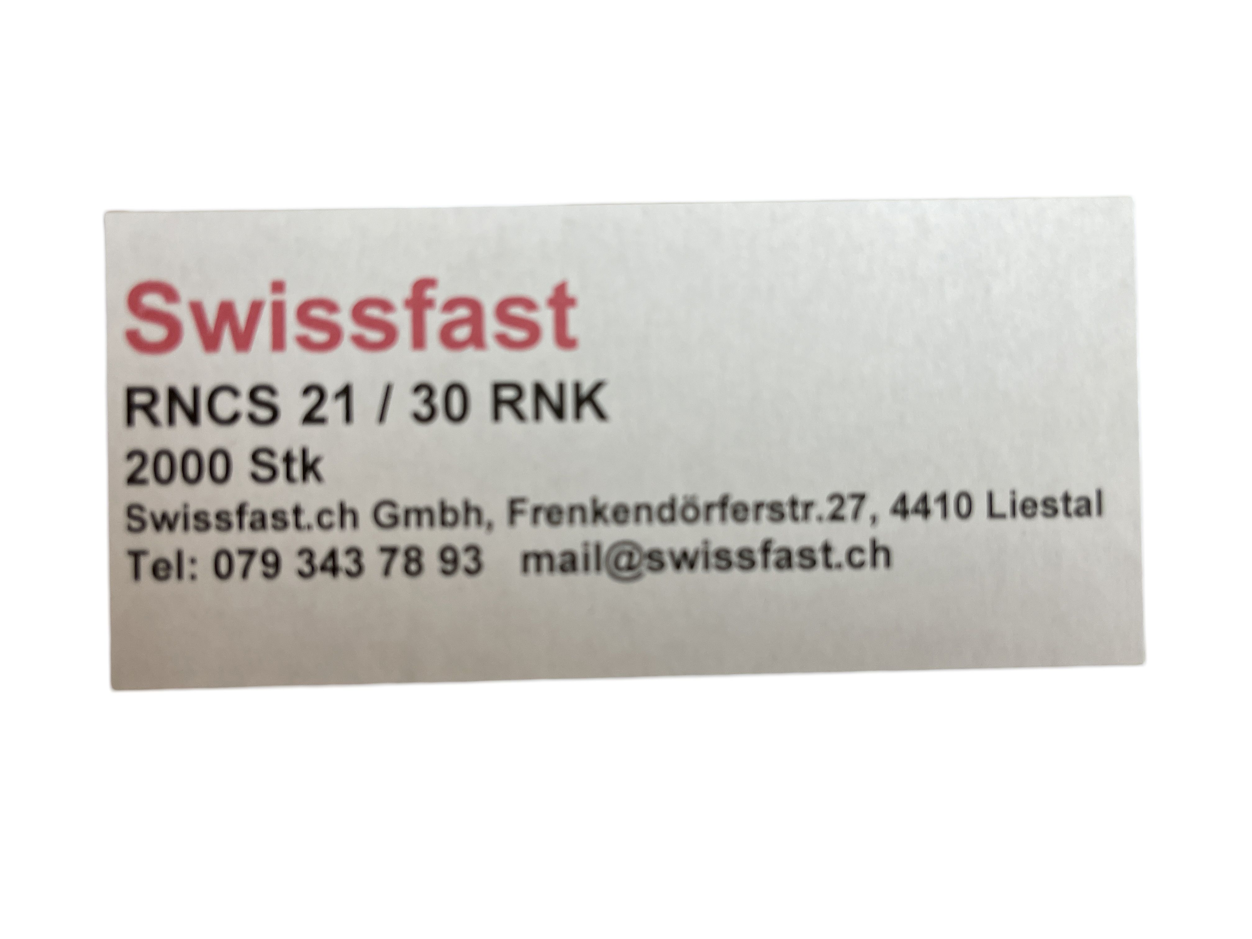 Swissfast Eternitnägel RNC-S 23/30 RNK - 2000 Stück